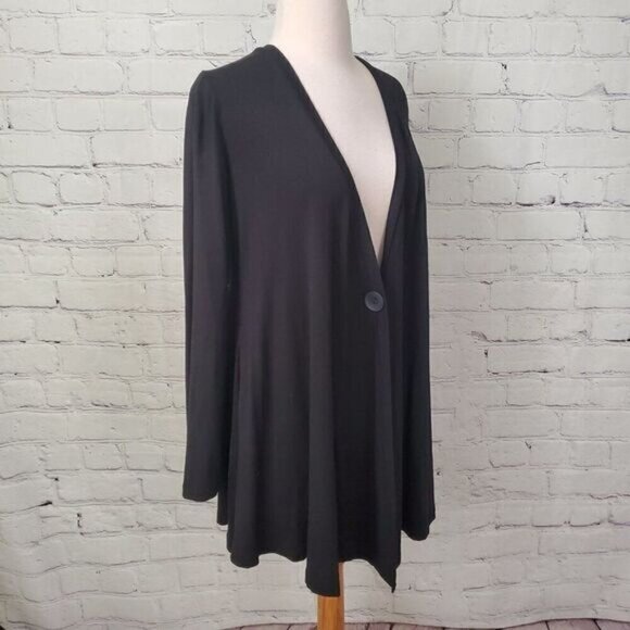 J. JILL Lightweight Cardigan Black XSP XS Petite NEW - Picture 3 of 5